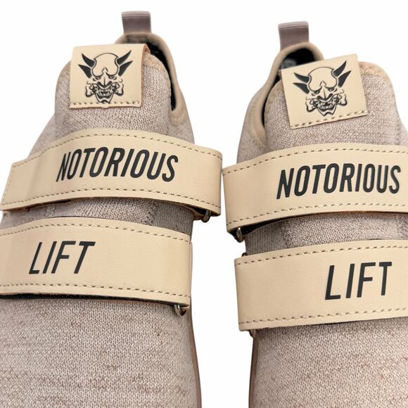 Notorious Lifters Training Slipper Men\'s SZ 43 9.5 Shoes Dual Strap Tan Deadlift main image 4